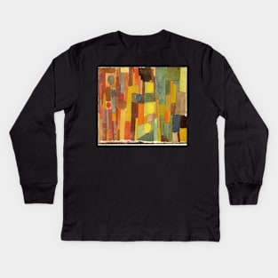 Paul klee art colorful Kids Long Sleeve T-Shirt